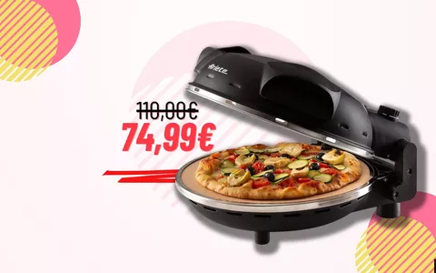 Pizza in 4 minuti con FORNO ARIETE: oggi tuo con il 32% in meno