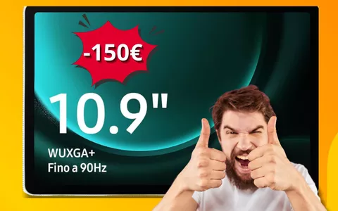 Samsung Galaxy Tab S9 FE ad un prezzo DA CAMPIONE: solo oggi 150€ IN MENO