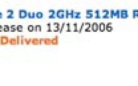 MacBook Core2Duo... ma quando arriveranno?