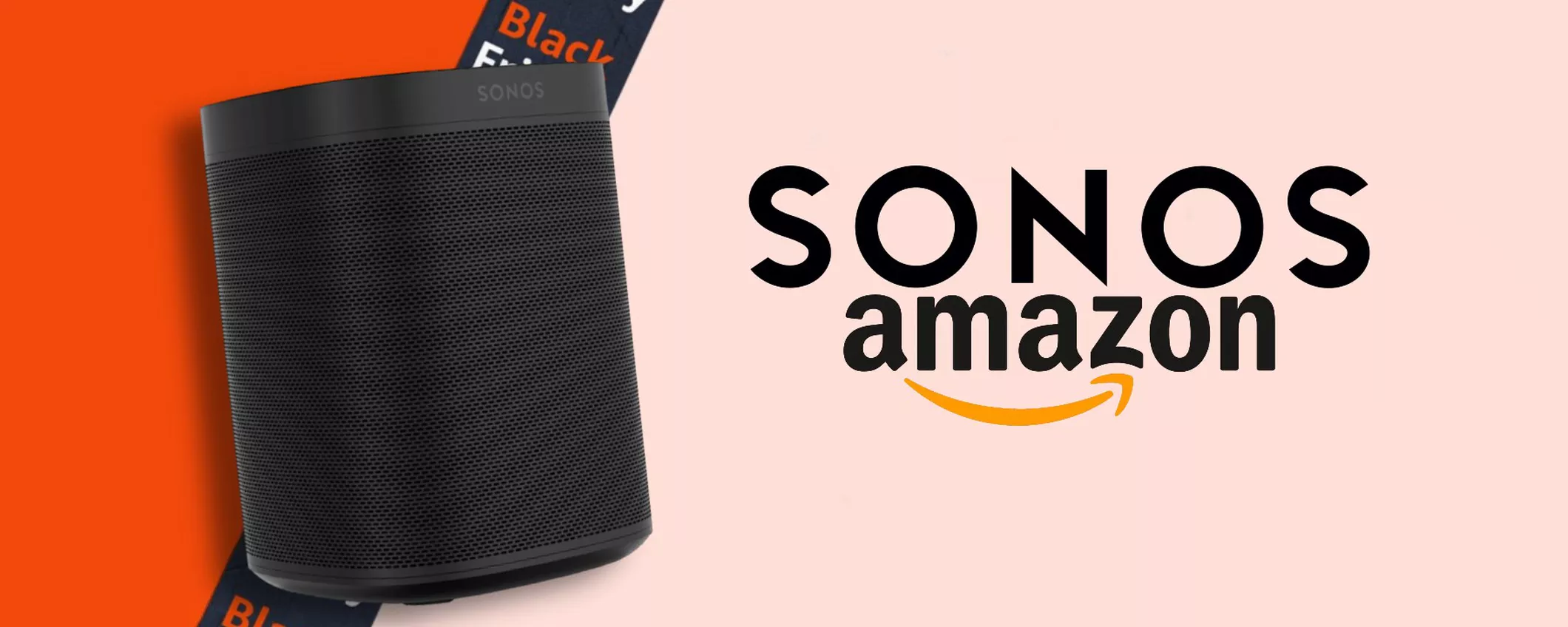 Sonos One (2a Gen): risparmia subito 50€ grazie agli sconti del Black Friday