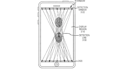 Schermo con sensore IR determina l'intensità dei tocchi su iPhone e iPad, nei brevetti Apple