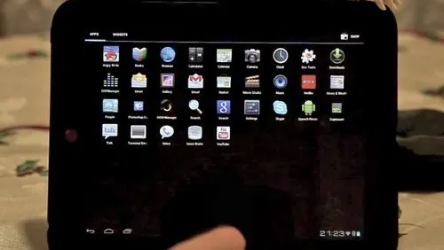Android 4.0 Ice Cream Sandwich su HP TouchPad