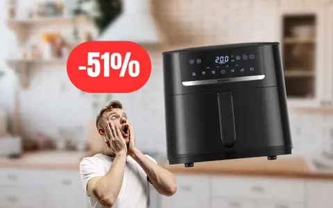 Friggitrice ad aria Xiaomi al 51% di sconto su eBay: AFFARONE