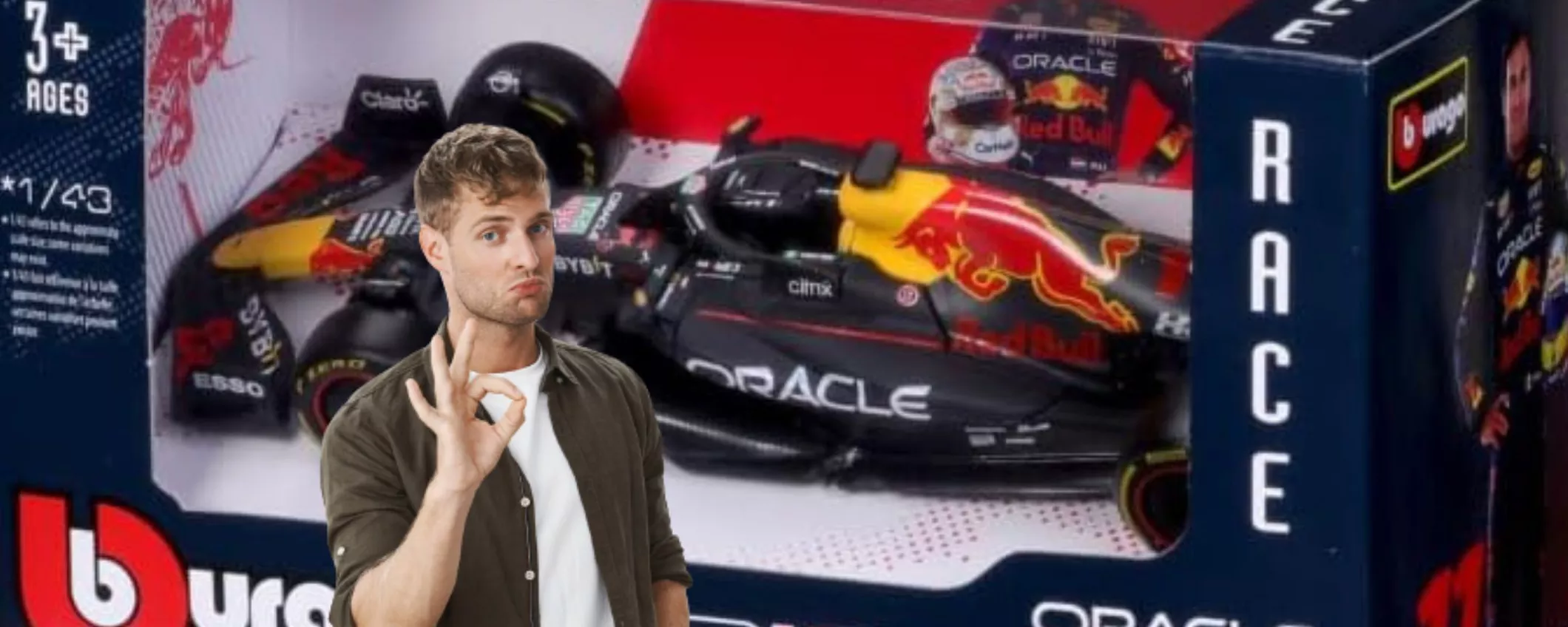 La mitica Red Bull RB18 di Max Verstappen a soli 12 euro: parcheggiala nella tua stanza!