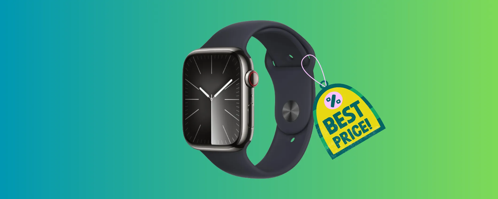 Apple Watch Series 9: lo smartwatch più venduto oggi è tuo a 190€ in meno