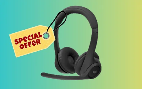Cuffie con microfono wireless Logitech super scontate al -31%