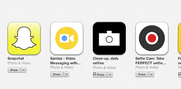 App Store, nuova sezione dedicata ai selfie