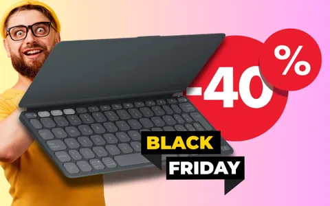 Tastiera Bluetooth Logitech ultra leggera: scoprila in MEGA SCONTO Black Friday
