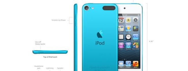 Live Apple 2012: il nuovo iPod touch 5G