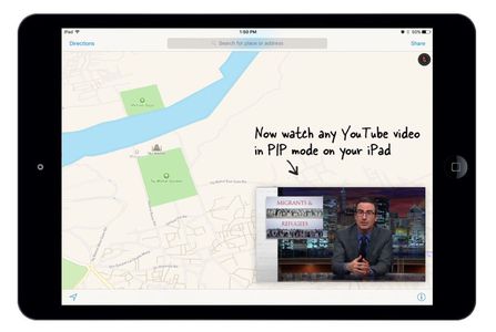 PiP, rimpicciolire un video su iPad (Picture in Picture)