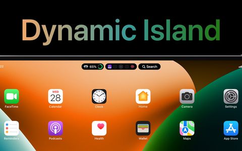 Dynamic Island su iPad Pro? Potrebbe essere così