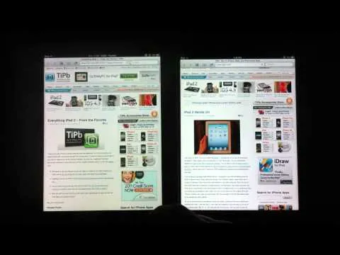 iPad vs iPad 2 comparison: RAM performance in Mobile Safari