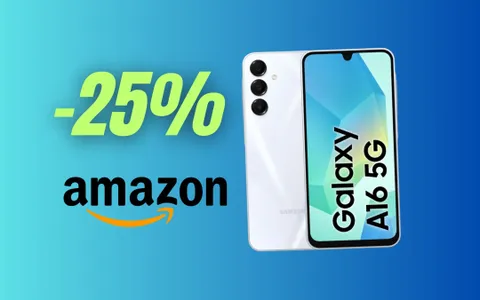 Samsung Galaxy A16: CHE OCCASIONE, prezzo choc su Amazon