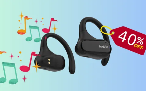Auricolari open-ear Belkin scontatissimi al -40%: oggi sono tuoi a meno di 30€