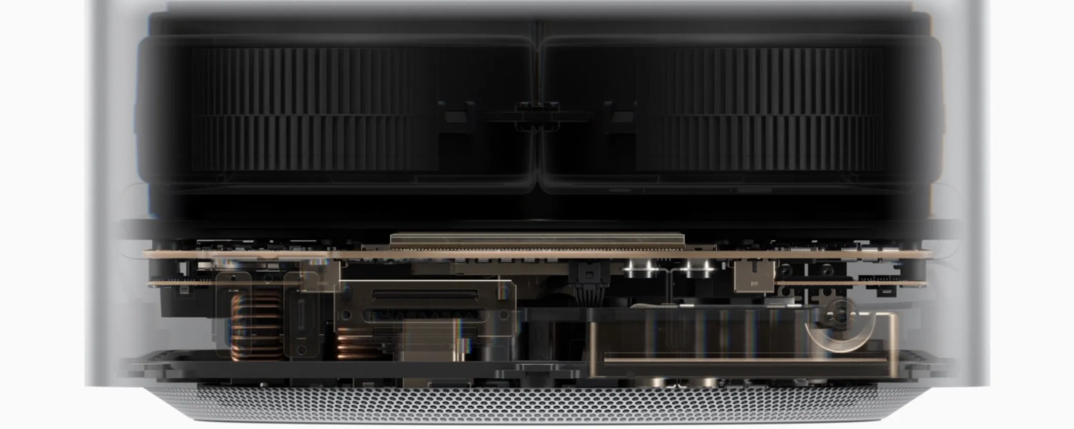 Mac Studio, la versione M1 Ultra è praticamente un grosso dissipatore