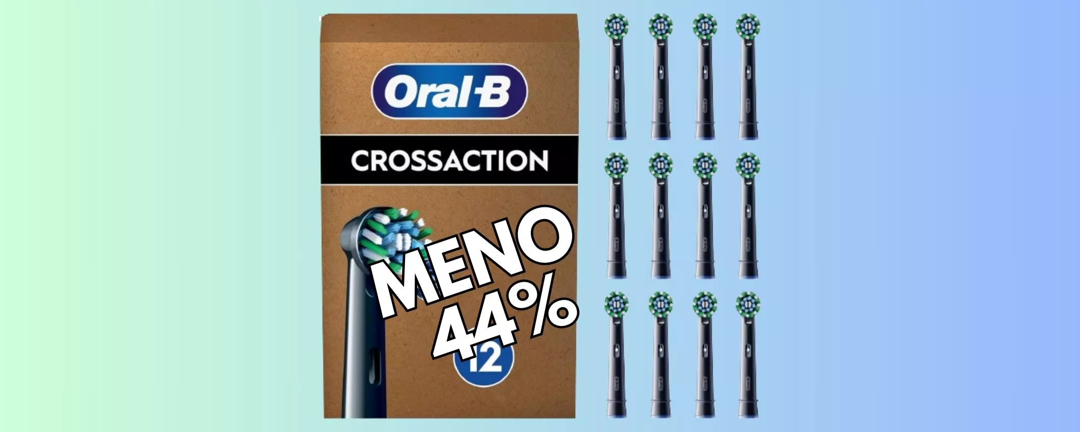 Testine Spazzolino Elettrico Oral-B Cross Action super sconto solo su Amazon