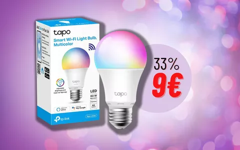 SOLO 9€ per la lampada SMART che ti fa risparmiare in bolletta!