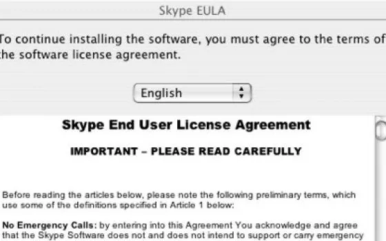 Skype a rischio a causa di un brevetto