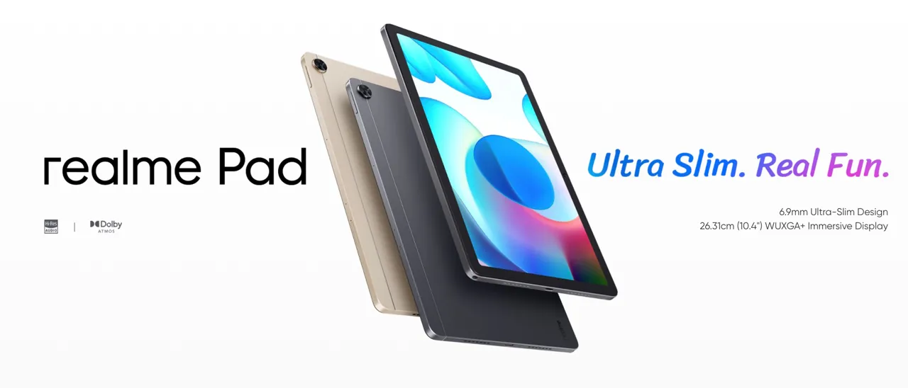 Realme Pad arriva in Italia: ecco il tablet economico di Realme