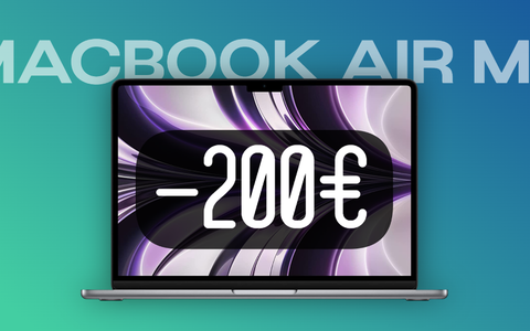 MacBook Air M2, con lo SCONTO di 200€ l'AFFARE è assicurato!