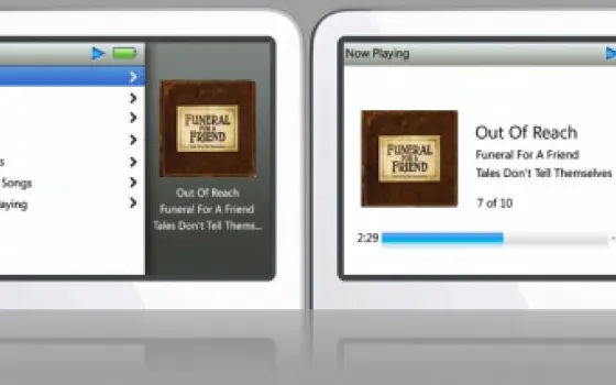 Il software di iPod Classic su iPod 5G
