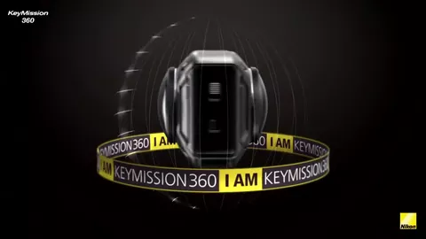 L'action camera Nikon KeyMission 360