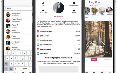 Ping-Ram, il social network per conoscere le persone intorno a noi