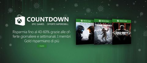 Xbox, partono i saldi natalizi