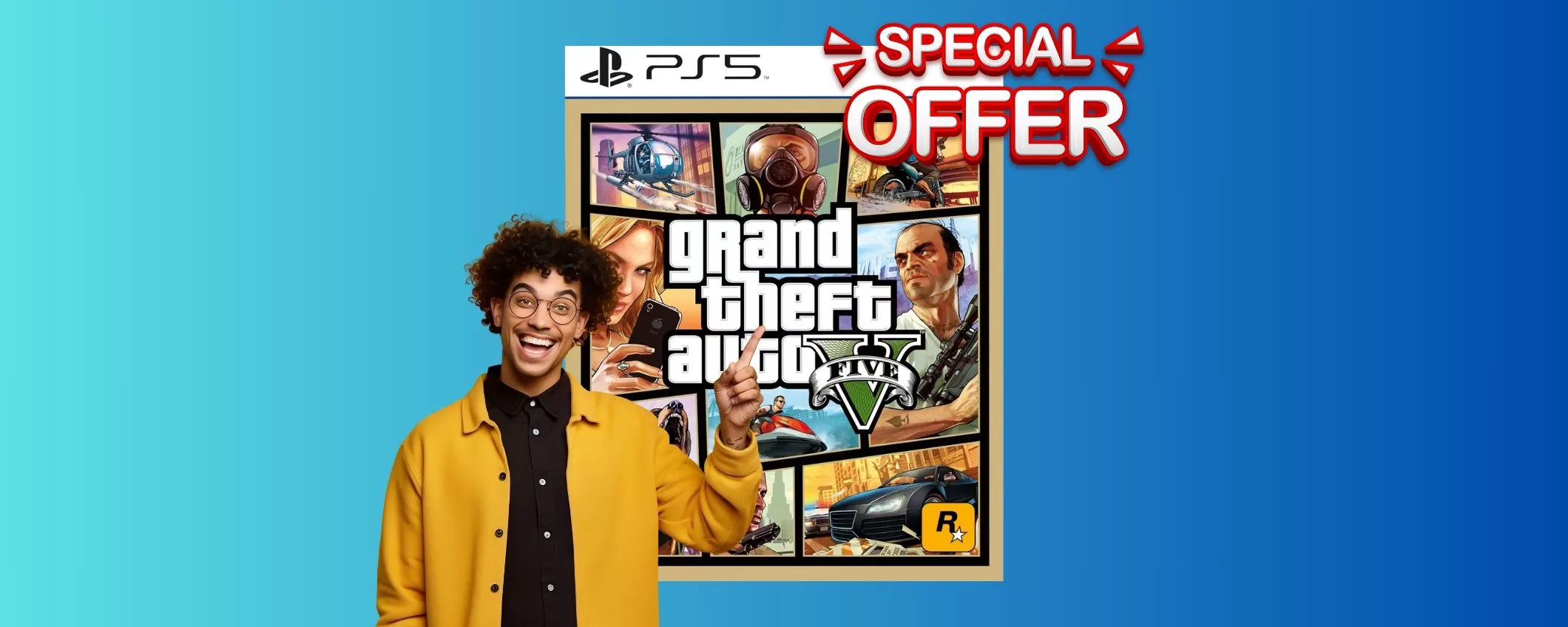 Grand Theft Auto V per PS5: in SCONTO il titolo più amato!