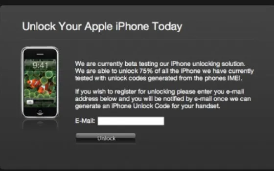 iPhoneUnlocking: realtà, bufala o phishing?