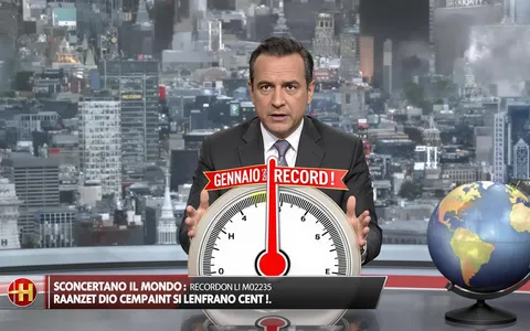 Gennaio 2025: temperature record sconcertano il Mondo