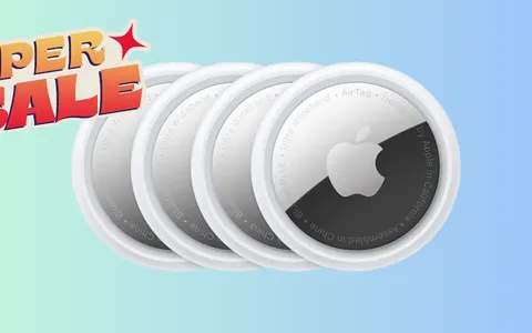 Set da 4 Apple Airtag al prezzo minimo storico: solo su Amazon