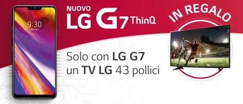 LG G7 regala una TV Full HD da 43 pollici