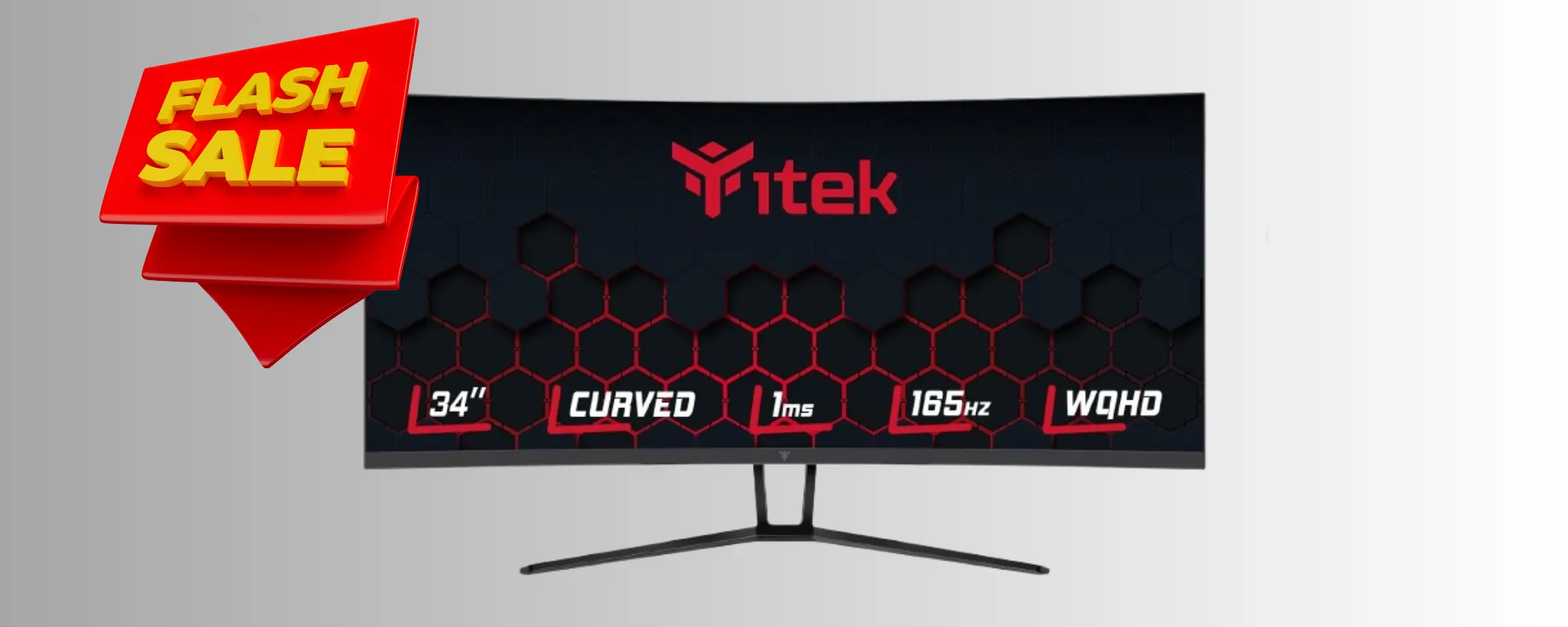 Monitor da gaming curvo da 34 pollici in promo esclusiva: solo su Amazon