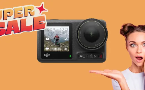 Immortala le tue avventure con l'Action cam DJI Osmo Action 4 in super offerta