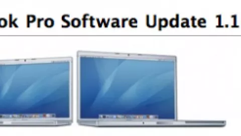 MacBook Pro Software Update 1.1