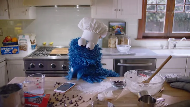 Spot Siri - Cookie Monster