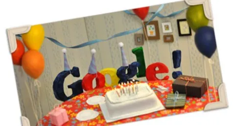 Google ne fa 13: tanti auguri con un Doodle