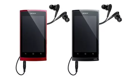 Sony Walkman Z, lettore multimediale Android 2.3