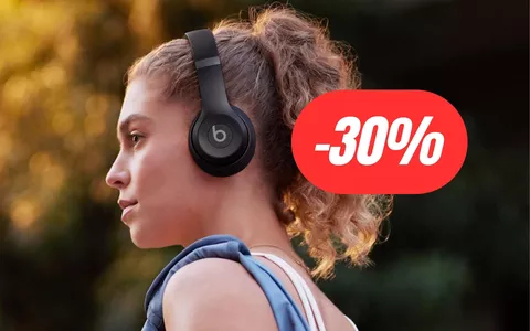 Beats Solo 4: cuffie bluetooth on-ear DEFINITIVE al 30% di sconto per il Prime Day