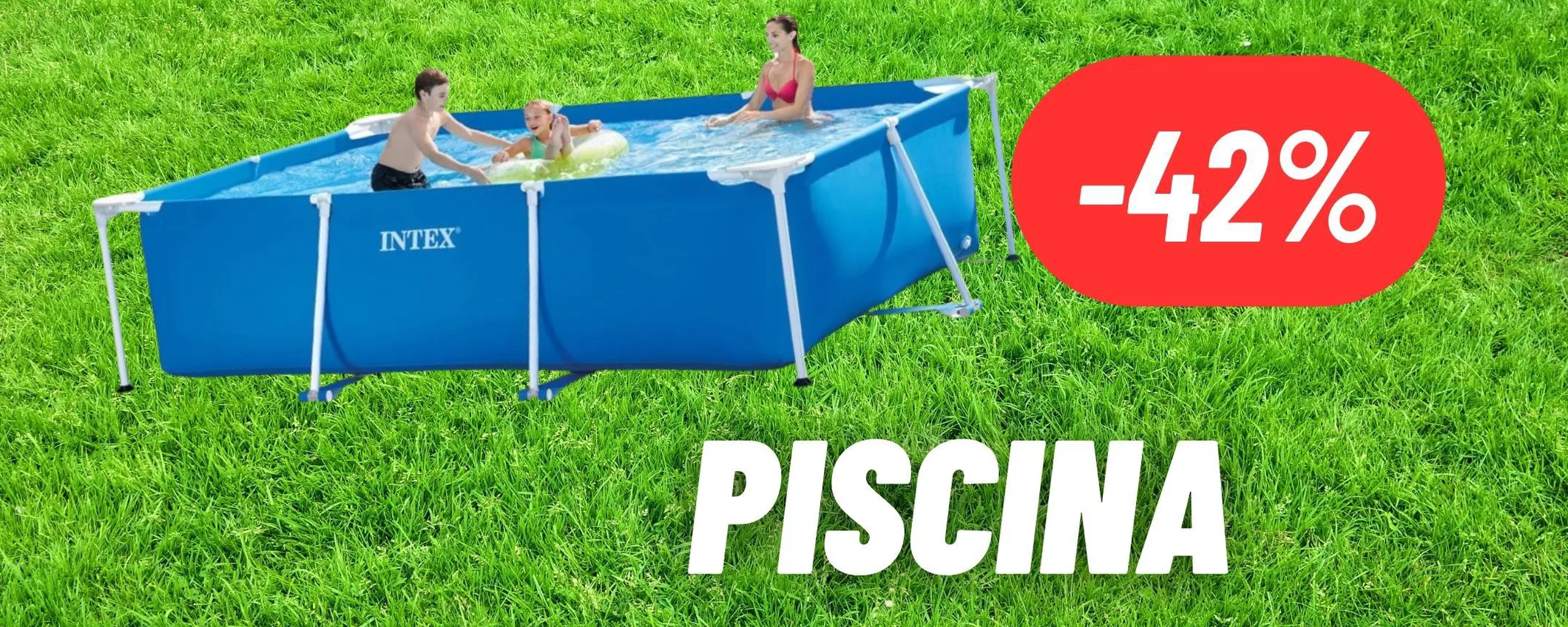 Goditi l'estate con questa piscina ad un PREZZACCIO: relax e divertimento