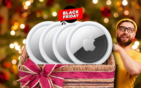 Apple AirTag: confezione da 4 A PREZZO BOMBA per il Black Friday Amazon