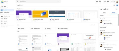 Google Drive, nuova interfaccia web