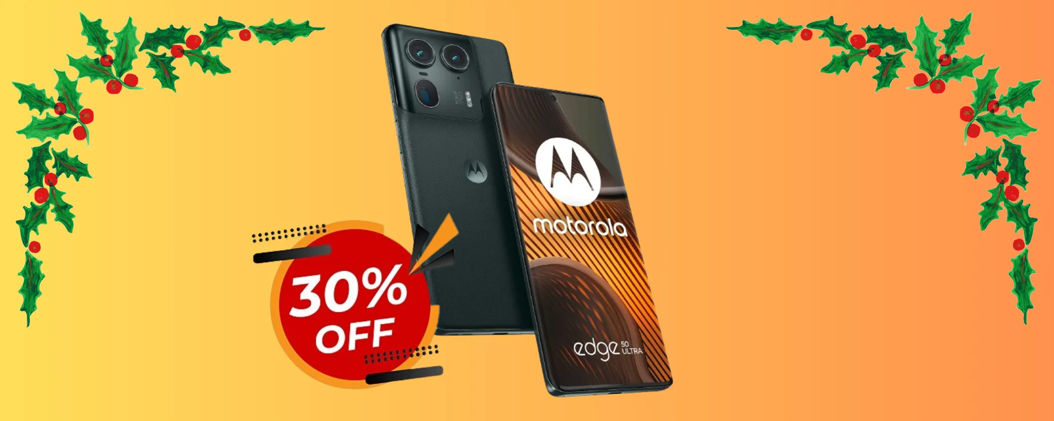Sconto schock di 300€ sul Motorola Moto Edge 50 Ultra: offerta limitatissima