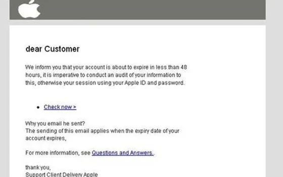 Apple ID, è boom di minacce di phishing