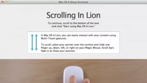 Apple rilascia la GM di Lion con le istruzioni per le gesture