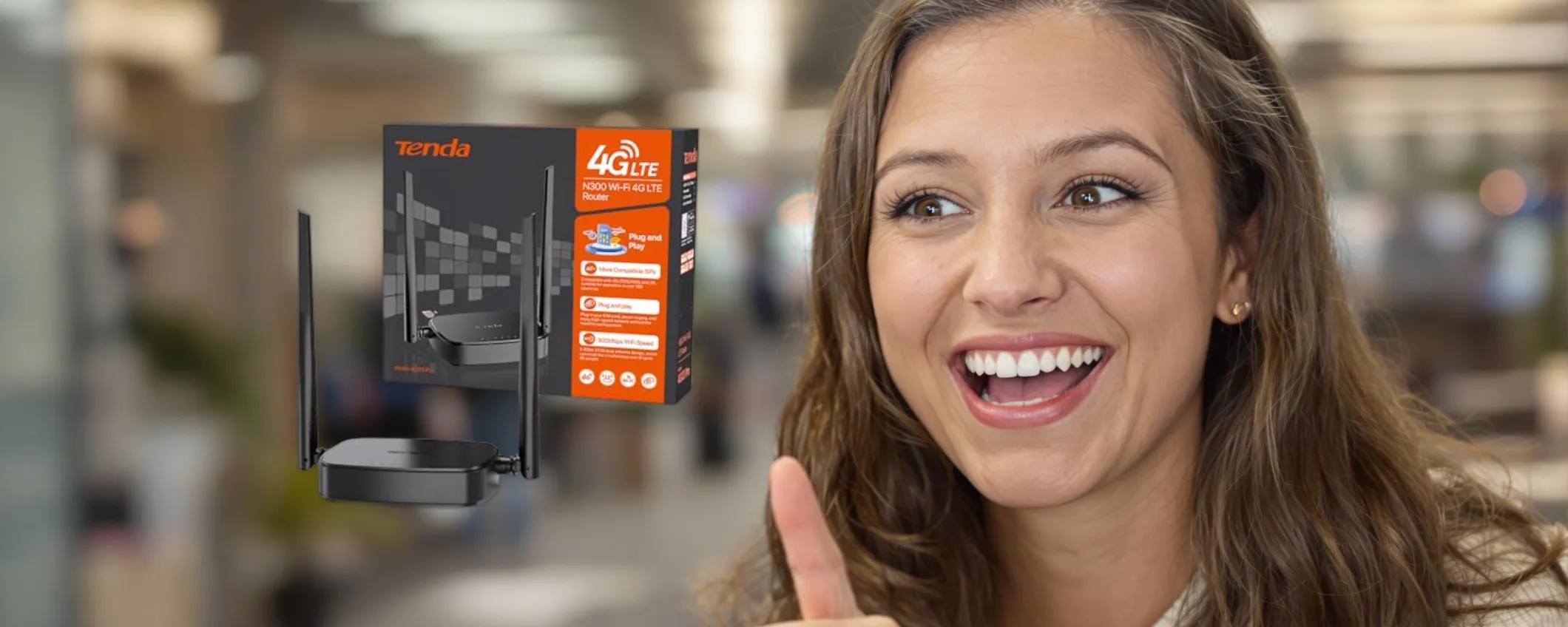 Connessione affidabile in tutta casa con il Router Tenda scontatissimo al -30%
