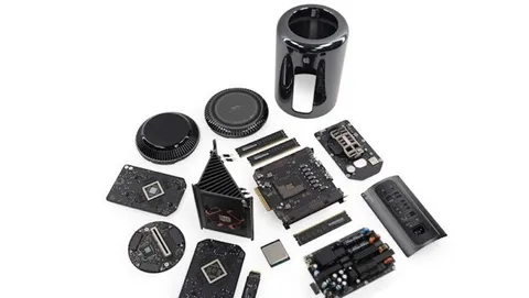 Mac Pro smontato da iFixit rivela Scheda Logica circolare e tanta espandibilità