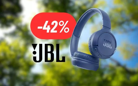 Qualità audio al TOP con le Cuffie Bluetooth JBL al 42% di sconto