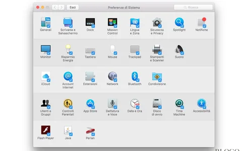 OS X, nascondere o eliminare i pannelli delle Preferenze di Sistema